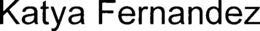 KATYA FERNANDEZ trademark