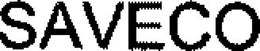 SAVECO trademark