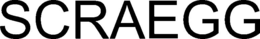 SCRAEGG trademark