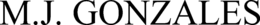 M.J. GONZALES trademark