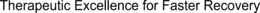 THERAPEUTIC EXCELLENCE FOR FASTER RECOVERY trademark