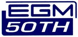 EGM 50TH trademark