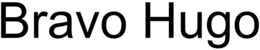 BRAVO HUGO trademark