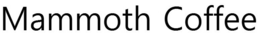 MAMMOTH COFFEE trademark