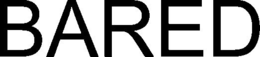 BARED trademark