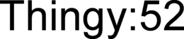 THINGY:52 trademark