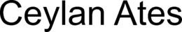 CEYLAN ATES trademark