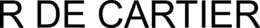 R DE CARTIER trademark
