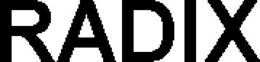 RADIX trademark