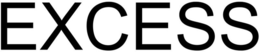 EXCESS trademark