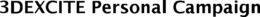 3DEXCITE PERSONAL CAMPAIGN trademark