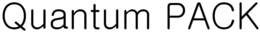 QUANTUM PACK trademark
