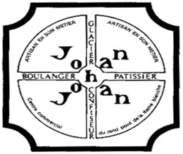 JOHAN JOHAN BOULANGER PATISSIER ARTISANEN SON METIER ARTISAN EN SON METIER CENTRE COMMERCIAL DU RANU POINT DE LA DAME BLANCHE GLACIER CONFISEUR trademark