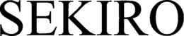 SEKIRO trademark