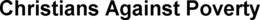 CHRISTIANS AGAINST POVERTY trademark