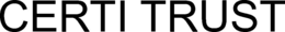 CERTI TRUST trademark