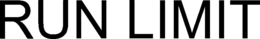 RUN LIMIT trademark