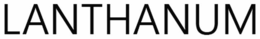 LANTHANUM trademark