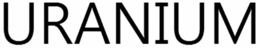 URANIUM trademark