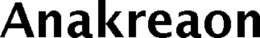 ANAKREAON trademark
