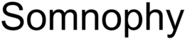 SOMNOPHY trademark