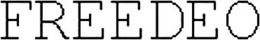 FREEDEO trademark