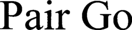PAIR GO trademark