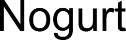 NOGURT trademark