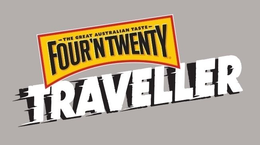 THE GREAT AUSTRALIAN TASTE FOUR'N TWENTY TRAVELLER trademark
