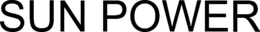 SUN POWER trademark
