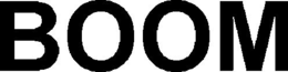 BOOM trademark