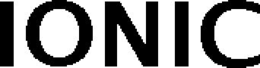 IONIC trademark