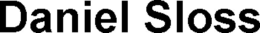DANIEL SLOSS trademark