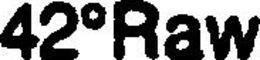 42°RAW trademark