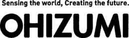 SENSING THE WORLD, CREATING THE FUTURE. OHIZUMI trademark