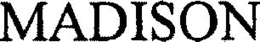 MADISON trademark