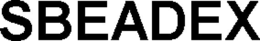 SBEADEX trademark