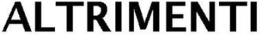 ALTRIMENTI trademark