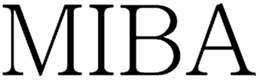 MIBA trademark