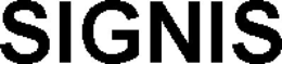 SIGNIS trademark