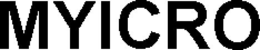 MYICRO trademark