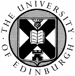 THE UNIVERSITY OF EDINBURGH trademark