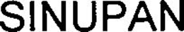SINUPAN trademark