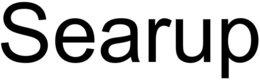 SEARUP trademark