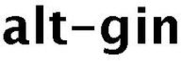 ALT-GIN trademark