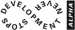 DEVELOPMENT NEVER STOPS ALPHA trademark