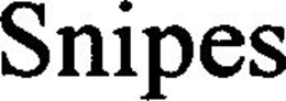 SNIPES trademark