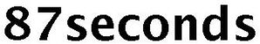 87SECONDS trademark
