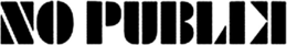 NO PUBLIK trademark