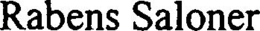 RABENS SALONER trademark